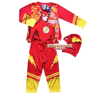 [แท้]FC151  ชุดแฟนซีเด็ก มีผ้าคลุม พร้อมหน้ากาก (สำหรับเด็กอายุ 4-10 ปี) ผ้ามัน งานลิขสิทธิ์ประเทศไทย