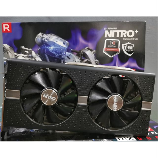 SAPPHIRE Nitro Plus RX 580 4GB ตัวท๊อป