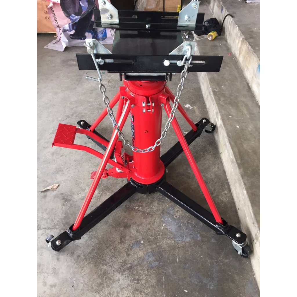 🔥โค้ดINC3LEL3ลด30฿แม่แรงยกกระปุกเกียร์ ขนาด 1 ตัน Hydraulic Telescopic Transmission Lifter ยี่ห้อ XY