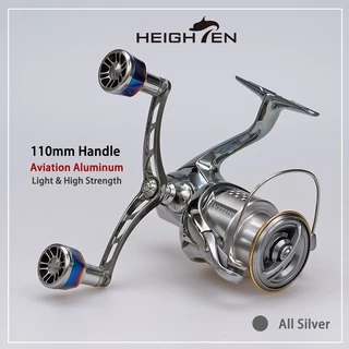 HEIGHTEN 80/98/110 มม. Reel Handle (ไม่มีลูกบิด สําหรับ) For Shimano Stradic Daiwa Spinning Reel