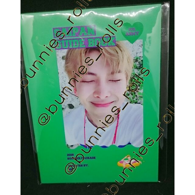 Summer package 2018 Bts RM (Namjoon) selfie book