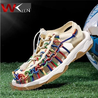 เด็กไซส์ 25-37 KENN Sandal SD31 รองเท้ารัด ส้น สไตล์ สไตล์เด็ก  （สีต่างๆ）