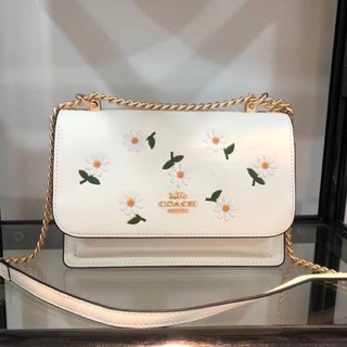 KLARE CROSSBODY WITH DAISY EMBROIDERY