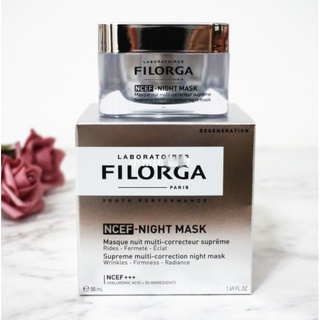 French Filorga NCEF Serum Night Regeneration Sleeping Facial Mask 50ml Light Wrinkle Firming