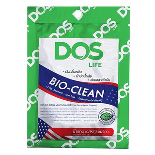 อุปกรณ์เดินท่ออื่นๆ หัวเชื้อแบคทีเรีย DOS BIO CLEAN 30 กรัม อุปกรณ์เดินท่อ งานระบบประปา EFFECTIVE MICROORGANISMS DOS BIO