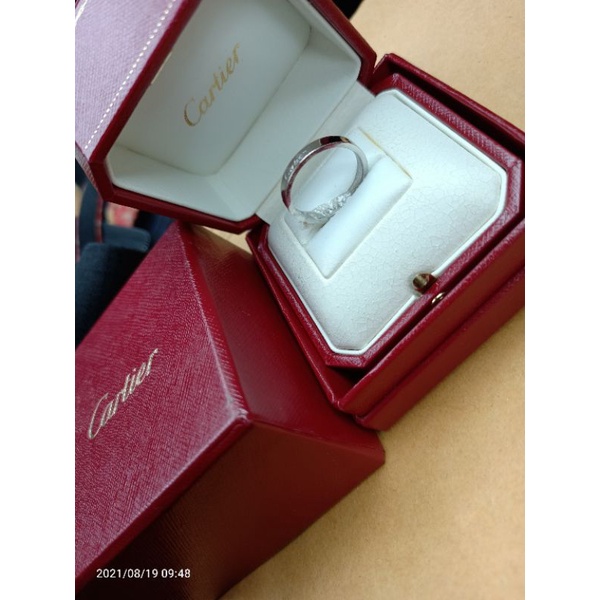 แหวน cartier platinum