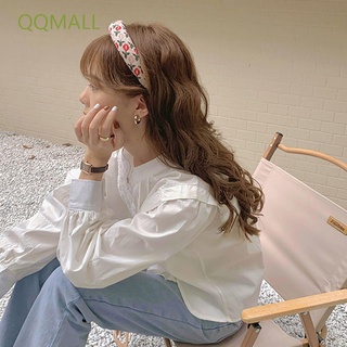 Qqmall กิ๊บติดผมฟองน้ําลายดอกไม้สไตล์เกาหลีสําหรับผู้หญิง