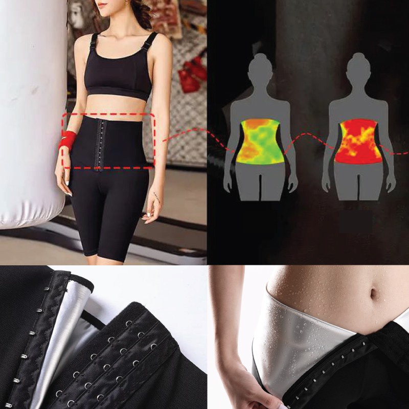 กางเกงสลายไขมัน รีดเหงื่อ ลดหน้าท้อง ใหม่!! รุ่นมีตะขอเอวสูง วิ่ง โยคะ |  Shopee Thailand