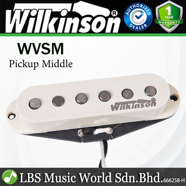 Wilkinson WVSM 60s Style Single Coil Middle Pickup สําหรับกีตาร์ไฟฟ้า