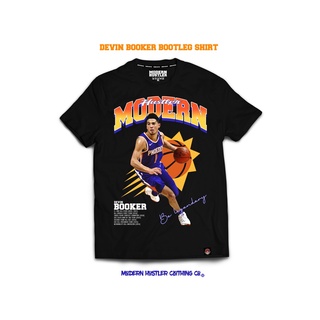 ที่มีคุณภาพสูง Devin Booker เสื้อ Bootleg ฤดูร้อน Tshirtคลาสสิกวินเทจย้อนยุค U&lt;,