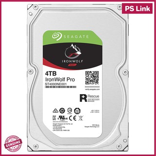 Seagate IronWolf Pro NAS HDD 4TB 7200RPM 256MB SATA 6GB/S (ST4000NE001)