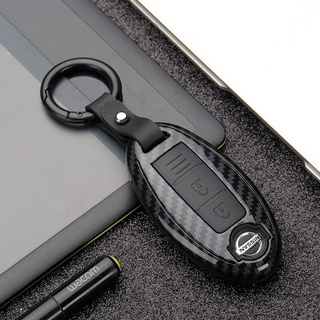 ♤▩ปลอกกุญแจรถยนต์ NISSAN March Juke X-Trail Almera Note NAVARA car key case ready stock