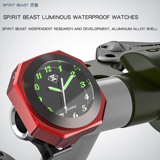 Spirit Beast นาฬิกาอิเล็กทรอนิกส์กันน้ําสําหรับตกแต่งรถยนต์