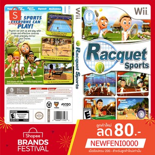 WIIGAME : Racquet Sports [USA]