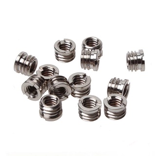 อะแดปเตอร์สกรูแปลง 1/4” to 3/8” สำหรับขาตั้งกล้อง Tripod Screw Stanless steel adapter