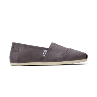 TOMS รองเท้าลำลองผู้หญิง แบบสลิปออน (Slip on) รุ่น Classic Ash Canvas รองเท้าลิขสิทธิ์แท้