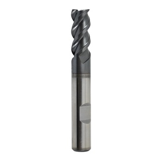 SRT เอ็นมิล ไฮสปีด ชุบ TiCN เกลียวเลื้อย 4 ฟัน HSS-Co8%+TiCN End Mill High-Helix 4F D10x22x72x10