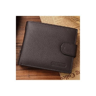 69-กระเป๋าสตางค์ผู้ชาย สไตล์ยุโรปJINBAOLAI / Wallet- Brown