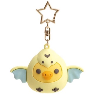 พวงกุญแจตุ๊กตายาง Rilakkuma Dino Chick