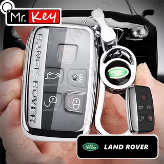 【Mr.Key】เคสกุญแจรถยนต์ Tpu สําหรับ Land Rover Range Rover Sport Evoque Freelander 4 Discovery Jaguar XE XJ XF