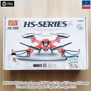 Holy Stone® HS200 HS-Serise Drone FPV Real-Time Video and Image Transmission Quad-Copter for Ages 14+ โดรนพร้อมกล้อง