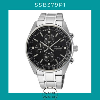 Seiko Quartz Chronograph Mens Watch SSB379P1 SSB379P