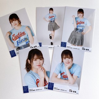 Akb48 Team8 Ikumi Nakano Netshop 💛🧡 set (5รูป)