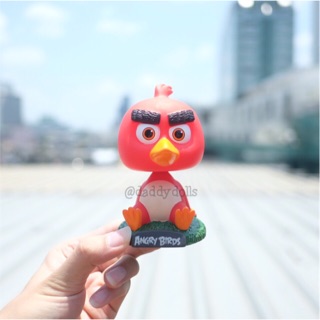 โมเดล Red Angry Birds แองกรี้เบิร์ด นกขี้โมโห ท่านั่ง 4นิ้ว