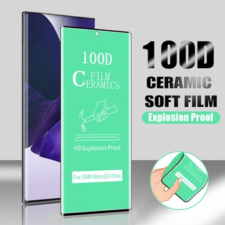 ฟิล์มกันรอยหน้าจอเซรามิกเนื้อแมท 100D สําหรับ Xiaomi Mi Cc9 Pro 10 11 Ultra Mi10 Mi11 Mi Note 10 Pro Lite 10S