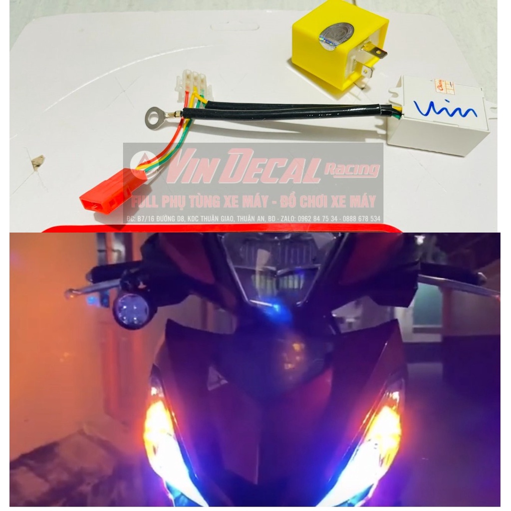 [GIVE FLASHING CHIP] วงจร Priority สําหรับ WINNER 150 - วงจร hazard สําหรับ WINNER 150