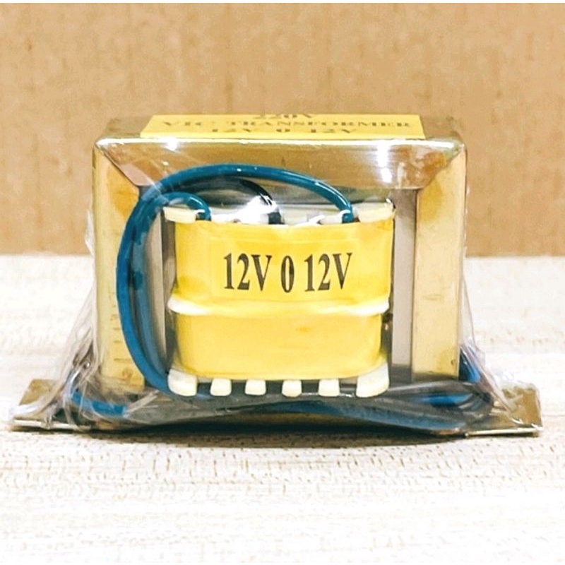 หม้อแปลง Transformer รุ่น 500mA 12-0-12V.
