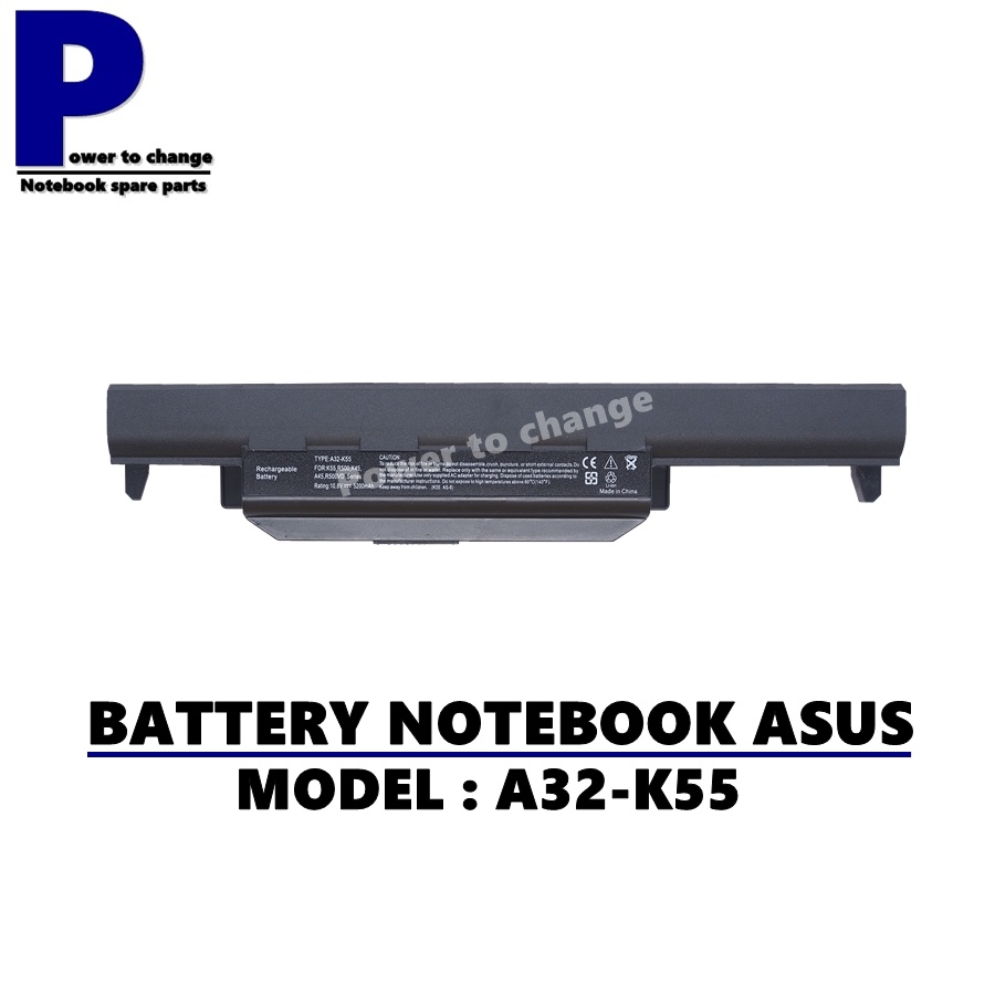 BATTERY NOTEBOOK ASUS A32-K55 / แบตเตอรี่โน๊ตบุ๊ค เอซุส เทียบ (OEM)