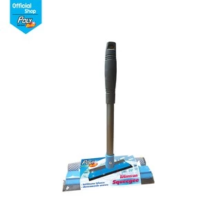 Poly-Brite โพลี-ไบรท์ ไม้รีดกระจก ไม้เช็ดกระจก รีดน้ำไร้คราบ ฟองน้ำหนาพิเศษ ซับน้ำเยี่ยม ทนทาน กระจกใสเงางาม