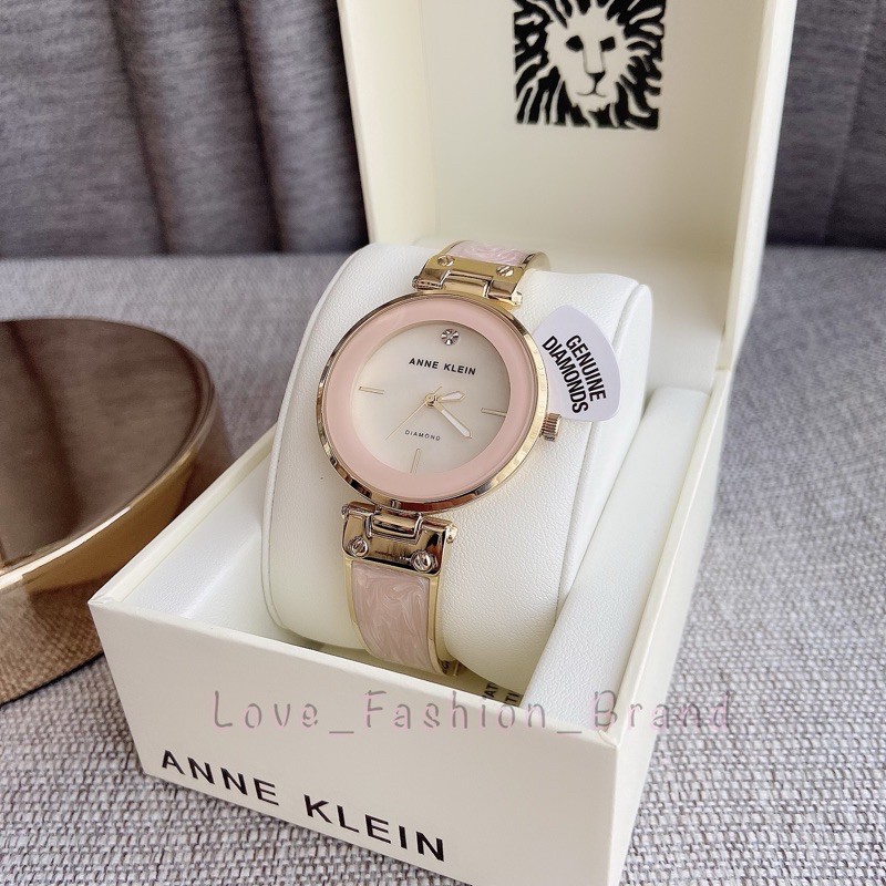 ✨ของแท้100%✨ นาฬิกาข้อมือ สีชมพู Anne Klein Women's AK/2512