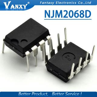 10pcs JRC2068D DIP8 2068D DIP NJM2068D 2068 new and original IC