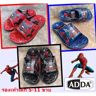 adda 72K09 รองเท้าแตะเด็ก รองเท้าเด็กแบบสวม ลายการ์ตูน spiderman  adda 72K09