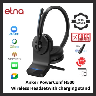 Anker Powerconf H500 ชุดหูฟังไร้สาย พร้อมแท่นชาร์จ