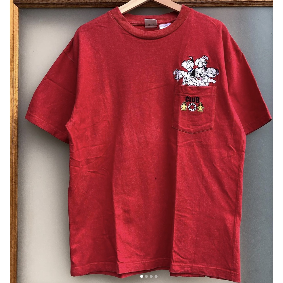 เสื้อ Disney ลาย 101 dalmatians (1996) เสื้อวินเทจ เสื้อมือ2 vintage t-shirt secondhand