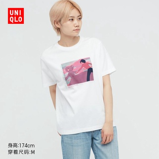 ใหม่ พร้อมส่ง Uniqlo เสื้อยืดแขนสั้น พิมพ์ลาย YOASOBI สําหรับผู้ชาย และผู้หญิง (UT) 442582 ยูนิโคล่