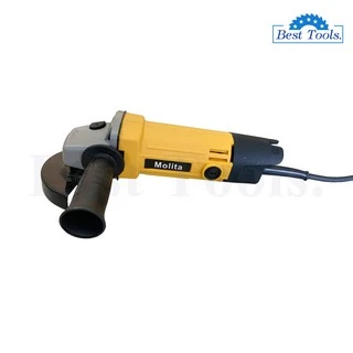 MOLITA เครื่องเจียร์ เครื่องเจียร์ไฟฟ้า ลูกหมู 4 นิ้ว 1100W รุ่น MT954เหลือง ฟรีใบตัด