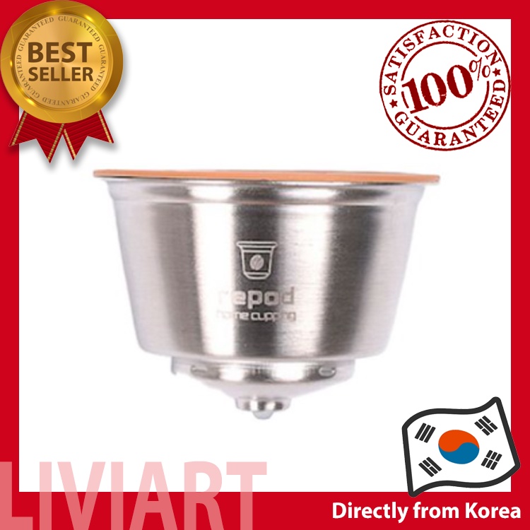 [Nescafe] Dolce Gusto Unlimited Reusable Coffee Pods Durable Stainless