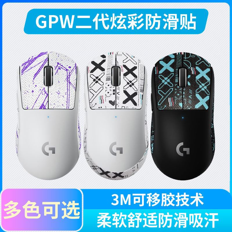 เมาส ์ สติกเกอร ์ กันลื ่ น Logitech GPW รุ ่ นที ่ สอง GPXS G PRO X SuperLight เหงื ่ อมือเฉพาะด ้ านข ้ างสติกเกอร ์ ดูดซับเหงื ่ อ Bullshit King Lizard หนังสติกเกอร ์ Fil