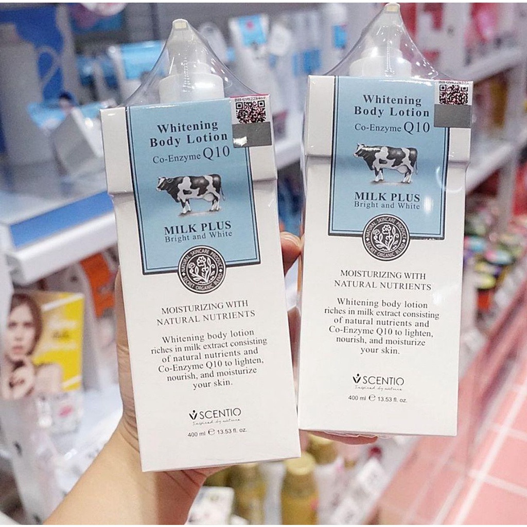 เซนทิโอ ดับเบิ้ล มิลค์ ทริปเปิ้ล ไวท์ เฟเชียล อิมัลชั่น ครีมน้ำนม SCENTIO Double Milk (150 มล.)