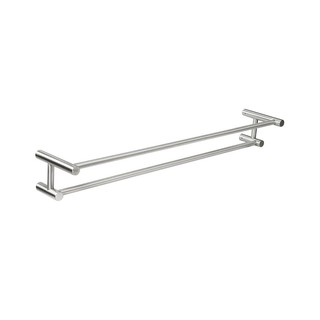 ชั้นวางของ แขวนของ ห้องน้ำราวแขวนผ้าคู่ 60 ซม. WS ZEUS ZS-5010 สเตนเลสTOWEL BAR WS ZS-5010 SS