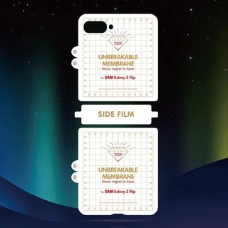 SAMSUNG นุ่มคลุมทั้งหมดปกป้องหน้าจอสําหรับSamsung Galaxy Z Flip 4 5 6 7 8Frontกลับเมมเบรนยืดหยุ่นHydrogelสําหรับZ Flip4 Flip5 Flip6 Flip7 ฟิล์มป้องกัน