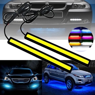 สายไฟ Led Drl Drl กันน้ําขนาด 17 ซมสําหรับติดรถยนต์ 2 ชิ้น