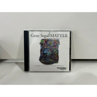 1 CD  MUSIC ซีดีเพลงสากล    GENE SEGAL  MATTER     (D16E57)