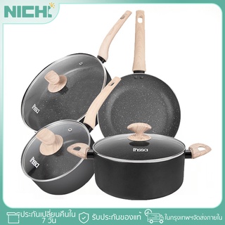 NiChi กะทะ ชุดกระทะ ชุดเครื่องครัว cookware set