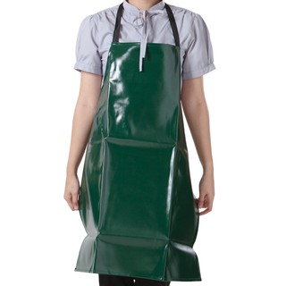 🔥แนะนำ!! เอโร่ ผ้ากันเปื้อนPVC ขนาด 26x30 นิ้ว สีเขียว aro Apron Pvc Green(1*2)M-Gpm-2G