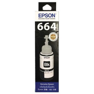 หมึกเติม [Epson] T6641 70cc. (L100/L200) สีดำ